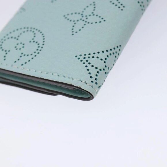 LOUIS VUITTON Mahina Multicles 4 Key Case Blue M83504 LV Auth 129756 - Picture 4 of 16